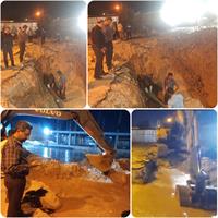 آب منازل سازمانی کوی شیخ معصومی بهبهان پایدار شد