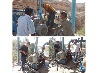 ناترازی آبی بیش از ۱۰۰۰ خانوار از روستاهای آغاجاری برطرف شد