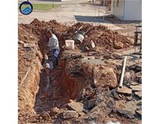 تعمیر فوری خط اصلی آبرسانی در مسجدسلیمان و بازگش...