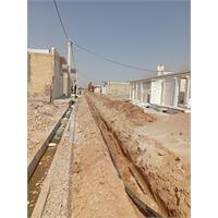 اجرای  ۲۳۰ متر توسعه شبکه توزیع آب در شهر اندیمشک