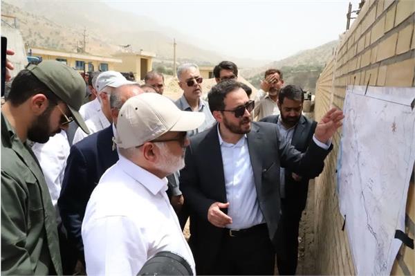 بازدید استاندار خوزستان از پروژه های آب و فاضلاب