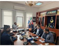 دیدار مشاور امور ایثارگران شرکت مهندسی آب و فاضل...