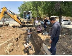 بهبود فشار بخشی از شبکه توزیع آب آشامیدنی چمران ...