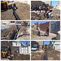 بخشی از شبکه فاضلاب سوسنگرد اصلاح شد