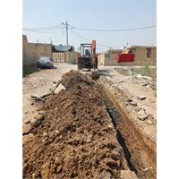 سرویس: آب نوسازی 600 متر از شبکه آب روستای دربندغربی خرمشهر