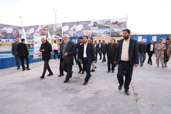 حضور وزیر نیرو در ایستگاه پمپاژ فاضلاب ملی راه